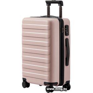 Чемодан-спиннер Ninetygo Rhine Luggage 28" (светло-розовый)