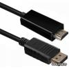 Кабель ACD DisplayPort - HDMI ACD-DDHM2-18B (1.8 м, черный)