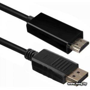Кабель ACD DisplayPort - HDMI ACD-DDHM2-18B (1.8 м, черный)