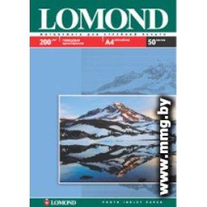 Фотобумага Lomond A4 200 г/кв.м. 50 листов (0102020)