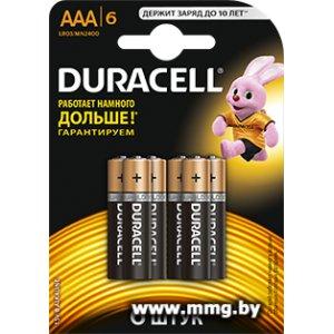 Купить Батарейка DURACELL LR6/MN1500 AA 4 шт. в Минске, доставка по Беларуси