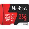 Netac 256Gb MicroSDXC P500 Extreme Pro NT02P500PRO-256G-S