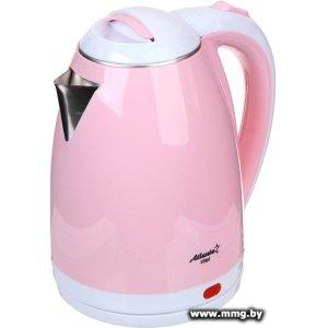 Чайник Atlanta ATH-2437 (розовый/белый)