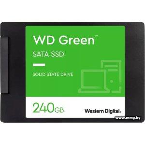 Купить SSD 240GB WD Green WDS240G3G0A в Минске, доставка по Беларуси