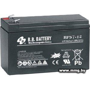 Купить B.B. Battery BPS7-12 (12В/7 А·ч) в Минске, доставка по Беларуси