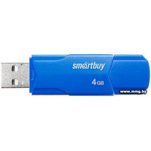 Купить 4GB SmartBuy Clue (синий) в Минске, доставка по Беларуси