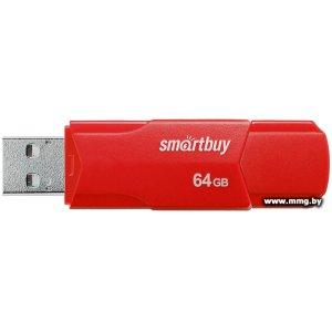 Купить 64GB SmartBuy Clue (красный) в Минске, доставка по Беларуси