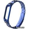 Браслет Mijobs блочный для Xiaomi Mi Band 3/4 (синий)