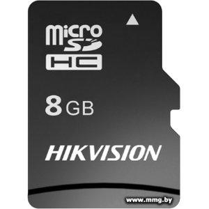 Hikvision 8GB microSDHC HS-TF-C1(STD)/8G/Adapter (адаптер)