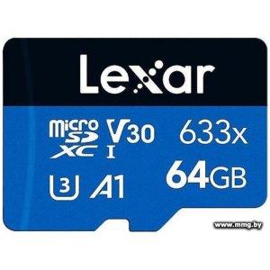 Lexar 64Gb MicroSDXC LMS0633064G-BNNNG