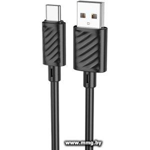 Кабель Hoco X88 USB Type-A - USB Type-C (1 м, черный)