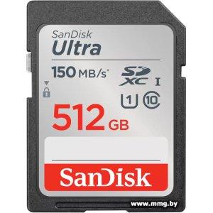 Купить SanDisk 512GB Ultra SDXC SDSDUNC-512G-GN6IN в Минске, доставка по Беларуси