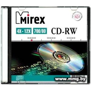 Диск CD-RW Mirex 700Mb 12х UL121002A8S (1 шт.)