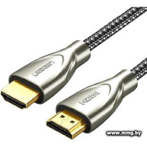 Купить Кабель Ugreen HD131 50111 HDMI - HDMI (8 м, серый) в Минске, доставка по Беларуси