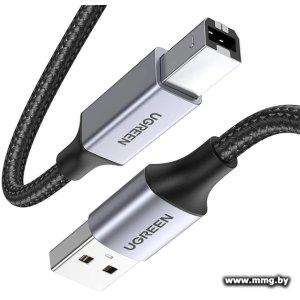 Кабель Ugreen US369 80803 USB Type-A - USB Type-B (2 м, черн
