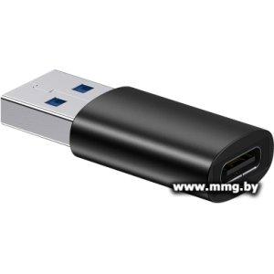 Купить Адаптер Baseus ZJJQ000101 USB Type-C - USB Type-A (черный) в Минске, доставка по Беларуси