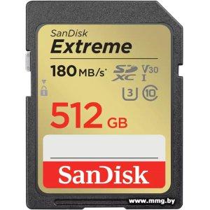 Купить SanDisk 512GB Extreme SDXC SDSDXVV-512G-GNCIN в Минске, доставка по Беларуси
