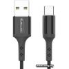 Кабель Jellico KDS-70 USB Type-A - USB Type-C (1.2 м, черный