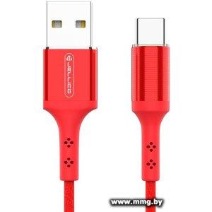 Кабель Jellico KDS-70 USB Type-A - USB Type-C (1.2 м, красны
