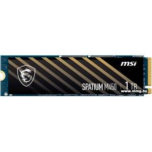 Купить SSD 1TB MSI Spatium M450 S78-440L920-P83 в Минске, доставка по Беларуси