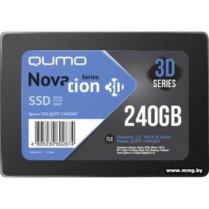 Купить SSD 240GB QUMO Novation 3D TLC Q3DT-240GSKF в Минске, доставка по Беларуси