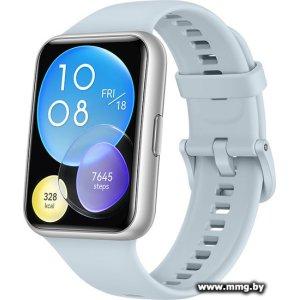 Купить Huawei Watch FIT 2 Active межд версия (серо-голубой) в Минске, доставка по Беларуси