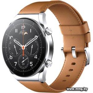 Xiaomi Watch S1 (серебристый/коричневый) (BHR5560GL)