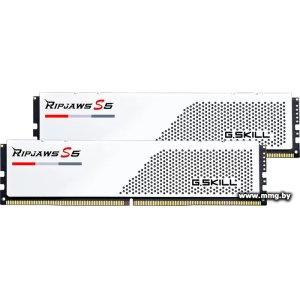 Купить 32Gb (2x16Gb) PC5-44800 G.SKILL F5-5600J3636C16GX2-RS5W в Минске, доставка по Беларуси