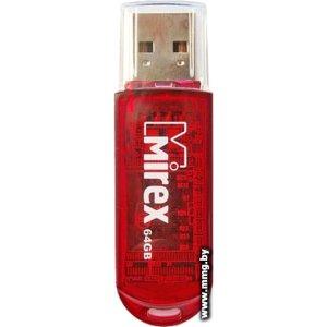 Купить 64GB Flash Mirex Elf (красный) в Минске, доставка по Беларуси