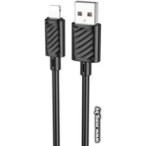 Кабель Hoco X88 USB Type-A - Lightning (1 м, черный)