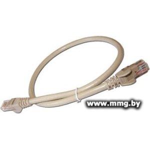 Кабель Lanmaster LAN6-45-45-1.5-GY