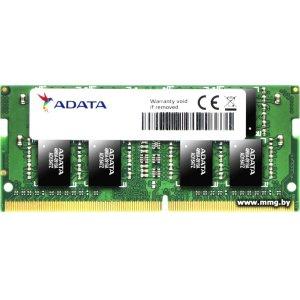 Купить SODIMM-DDR4 8GB PC4-21300 ADATA AD4S26668G19-BGN в Минске, доставка по Беларуси