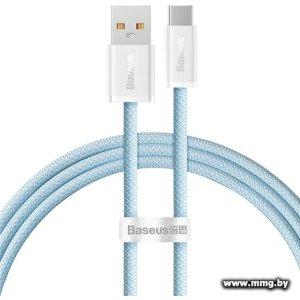 Кабель Baseus CALD000703 Type-A - USB Type-C (2 м, голубой)