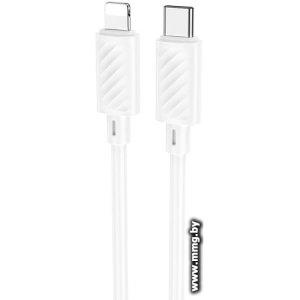 Кабель Hoco X88 USB Type-C - Lightning (1 м, белый)