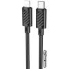 Кабель Hoco X88 USB Type-C - Lightning (1 м, черный)