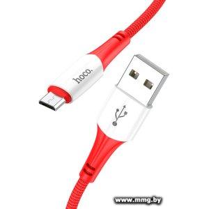 Кабель Hoco X70 USB Type-A - microUSB (1 м, красный)