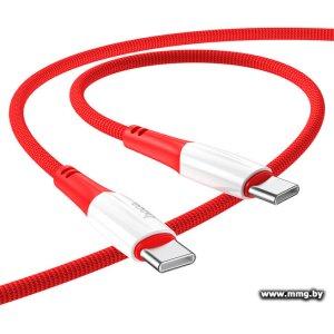 Кабель Hoco X70 USB Type-C - USB Type-C (1 м, красный)