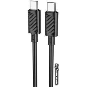Кабель Hoco X88 USB Type-C - USB Type-C (1 м, черный)