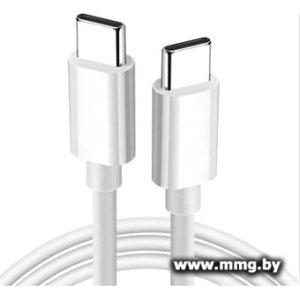 Кабель Hoco X93 100W USB Type-C - USB Type-C (1 м, белый)