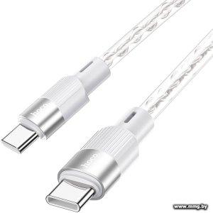 Кабель Hoco X99 USB Type-С - USB Type-C (1 м, серый)