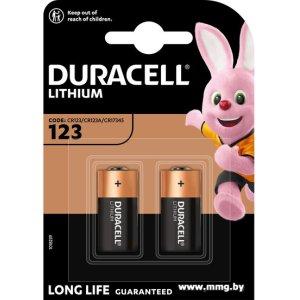 Купить Батарейка DURACELL Lithium CR123 BL2 2шт в Минске, доставка по Беларуси