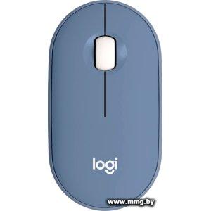 Logitech M350 Pebble (темно-синий) 910-006655