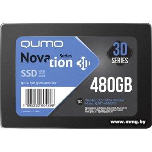 Купить SSD 480GB QUMO Novation 3D TLC Q3DT-480GSCY в Минске, доставка по Беларуси