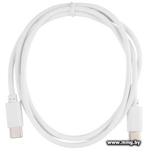 Кабель Buro USB Type-C - Type-C PD15W (1 м, белый)