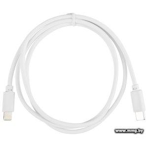 Кабель Buro USB Type-C Lightning PD18W (1 м, белый)