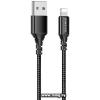 Кабель Borofone BX54 USB Type-A - Lightning (1 м, черный)