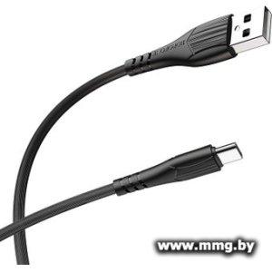 Кабель Borofone BX37 USB Type-A - USB Type-C (1 м, черный)