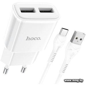 Зарядное устройство HOCO C88A USB Type-C (белый)