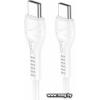 Кабель Hoco X37 USB Type-С - USB Type-С (1 м, белый)
