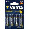Батарейки Varta Energy LR6 AA Alkaline 4 шт